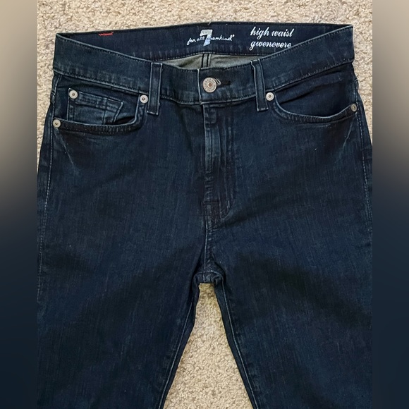 7 for all Mankind High Waist gwenevere jeans size 27 - Picture 2 of 4